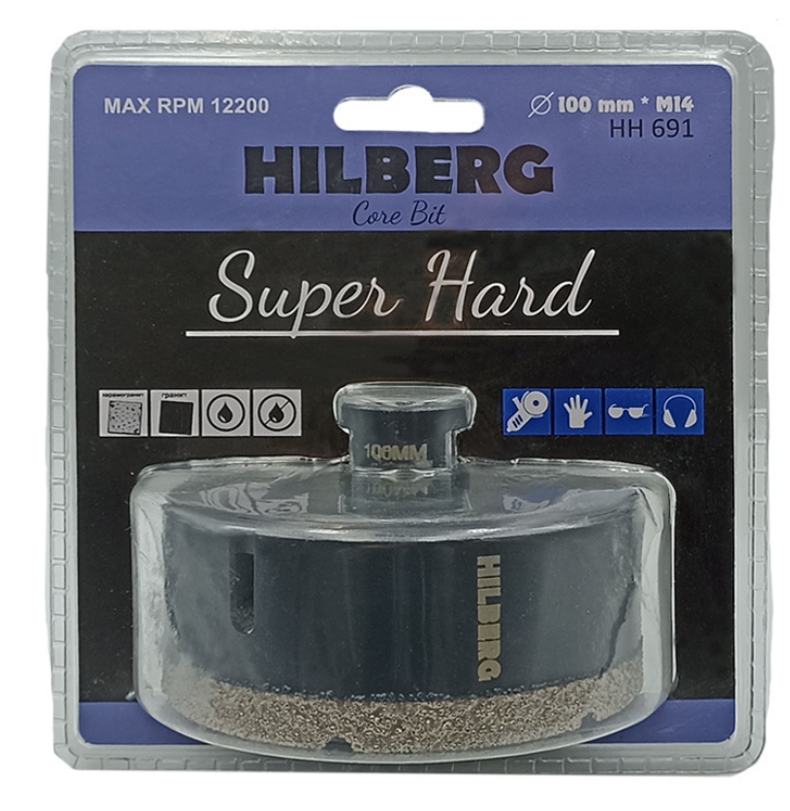 Коронки Hilberg Super Hard 6T. Новые диаметры!