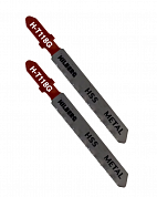 Пилки для электролобзика Hilberg Metal 76*1.0мм, 32TPI H-T118G