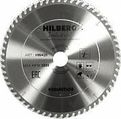 Алмазный диск Hilberg Industrial Дерево Ø400/60/50 мм HW420