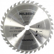 Алмазный диск Hilberg Industrial Дерево Ø350/36/32 мм HW351